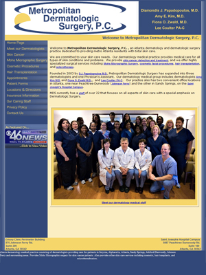 Metropolitan Dermatologic Surgery, Dermatology